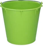 Secchio con manico zincato 7 l color lime – Vplast