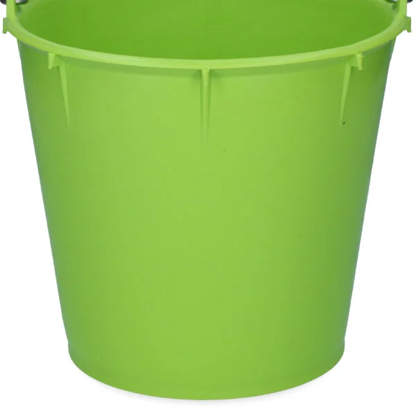 Secchio con manico zincato 7 l color lime – Vplast