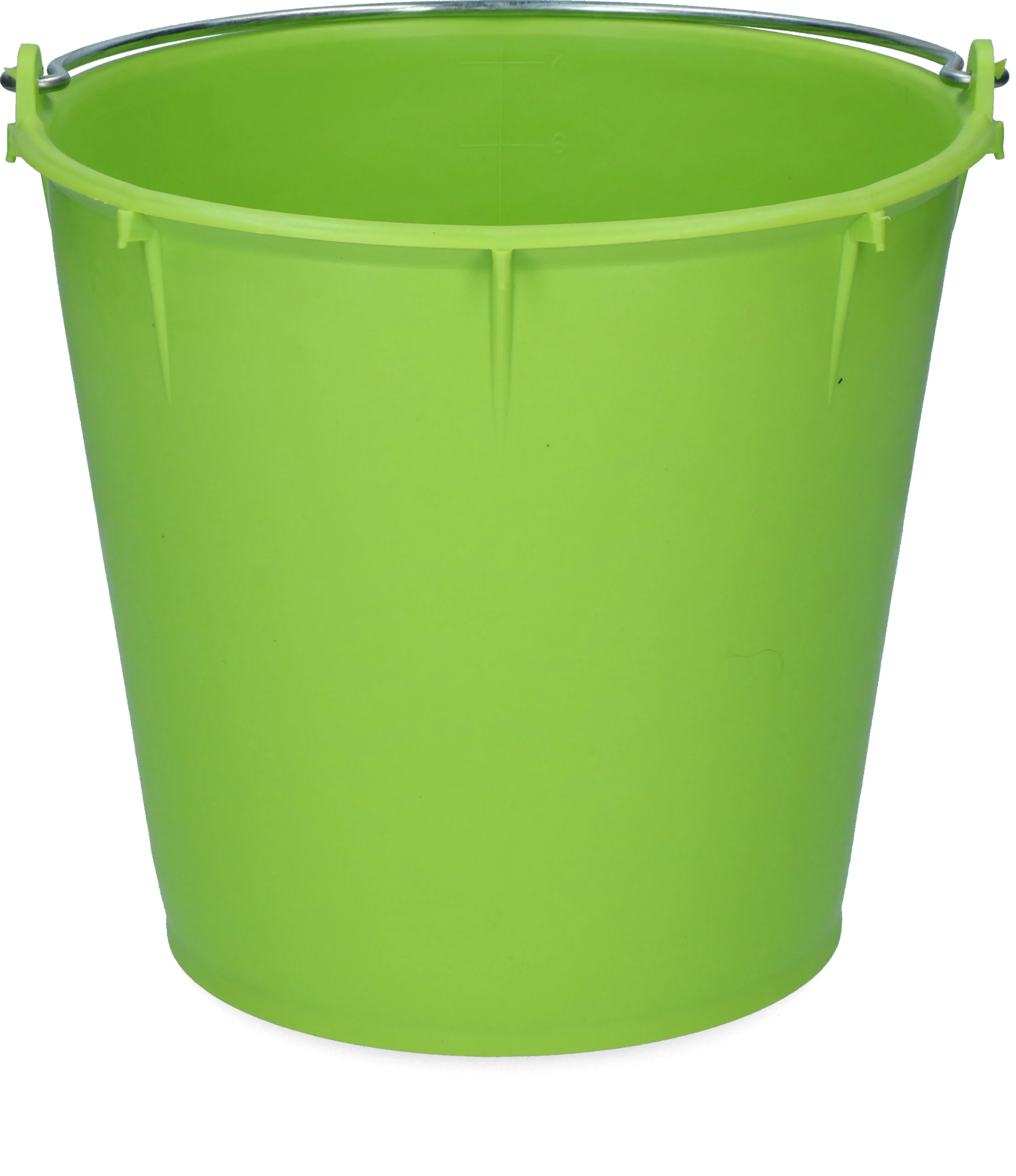 Secchio con manico zincato 7 l color lime – Vplast - immagine 1