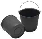 Secchio con beccuccio, 15 l, nero – Vplast