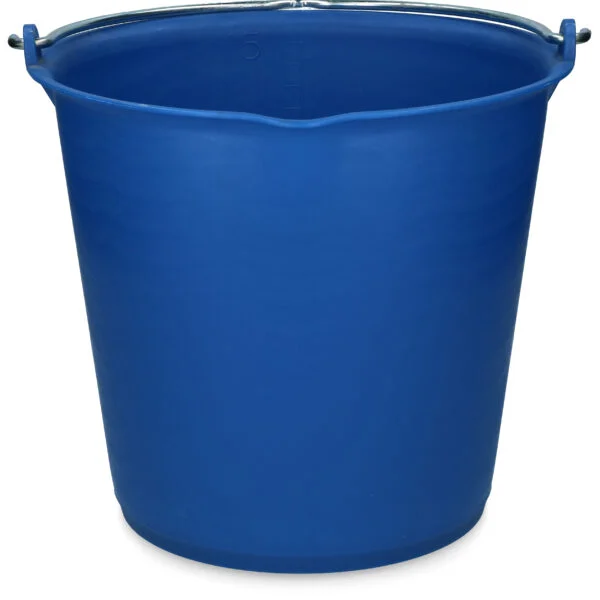 Secchio con beccuccio versatore 15 l blu scuro – Vplast