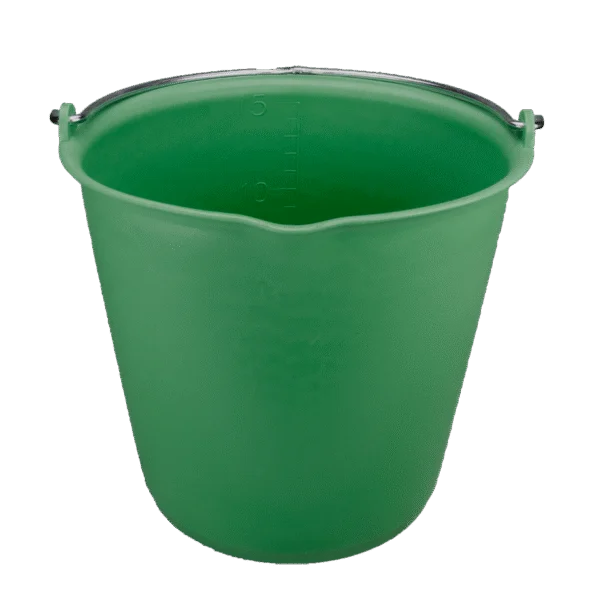 Secchio con beccuccio 15 l Verde scuro – Vplast