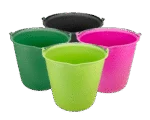 Secchio con beccuccio 15 l rosa – Vplast - immagine 3