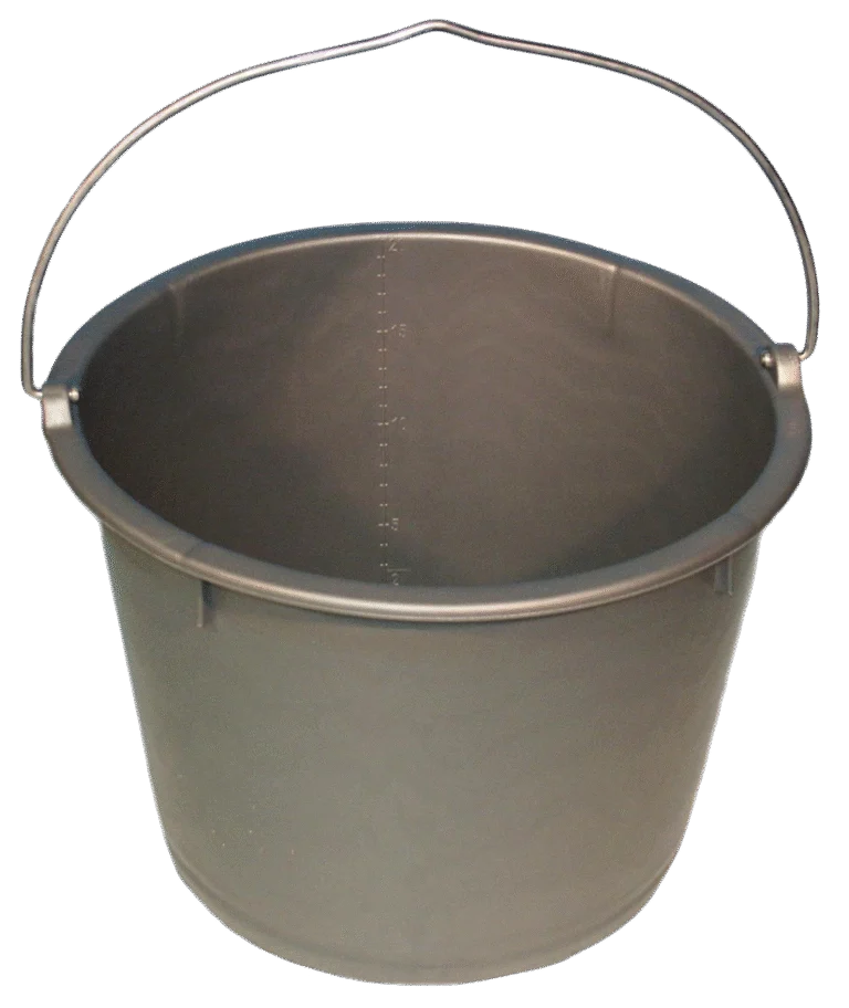 Secchio con graduazione 20 l Grigio – Vplast
