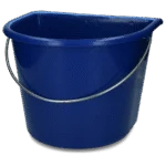 Secchio con lato piatto 15 l Blu – Vplast