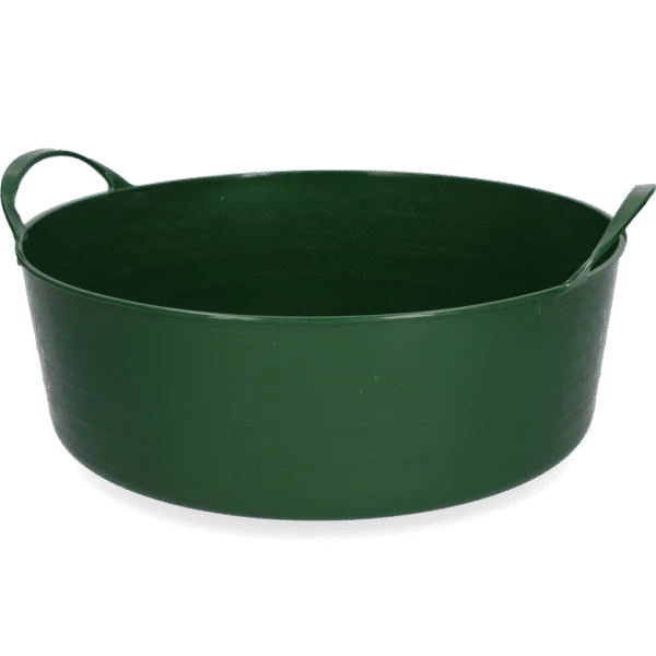 Secchio flessibile con maniglie, 6 l verde – Vplast V-Trug Flexi