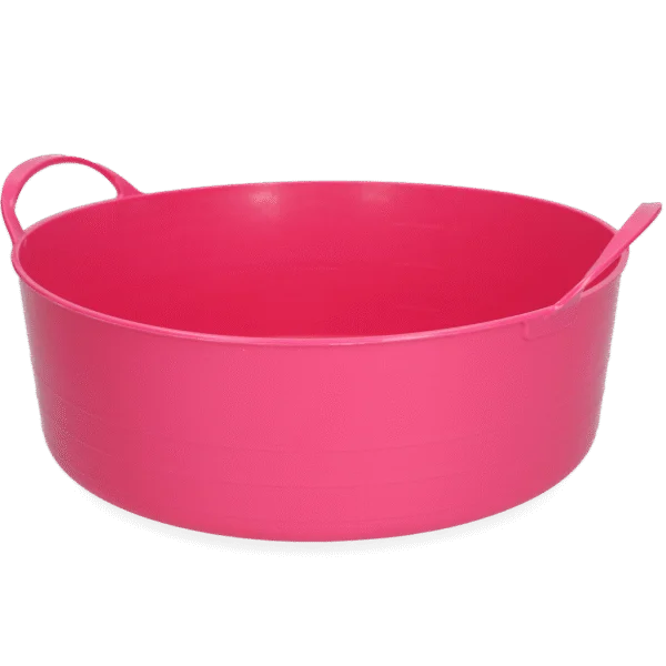 Secchio flessibile con maniglie, 6 l, rosa – Vplast V-Trug Flexi
