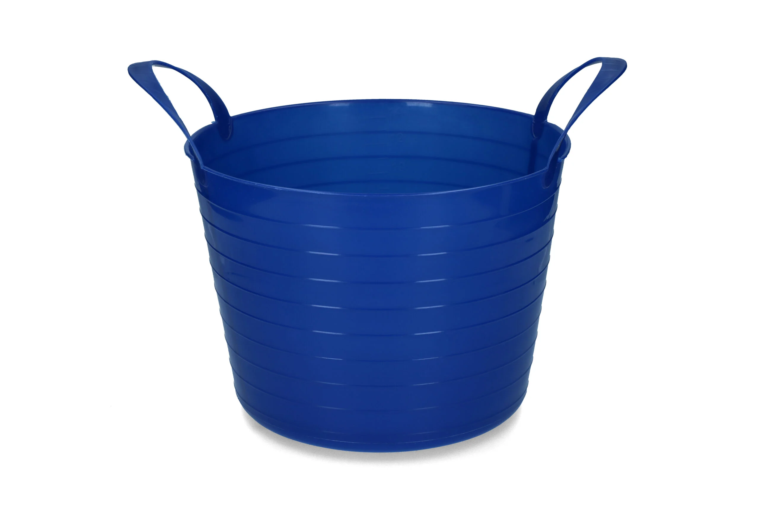 Secchio flessibile con due manici, 14 l, blu – Vplast V-Trug Flexi - immagine 1