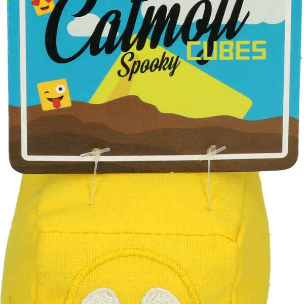 Cubo gioco per gatti con MADNIP, Ø 7 cm – Catmoji Cube Spooky