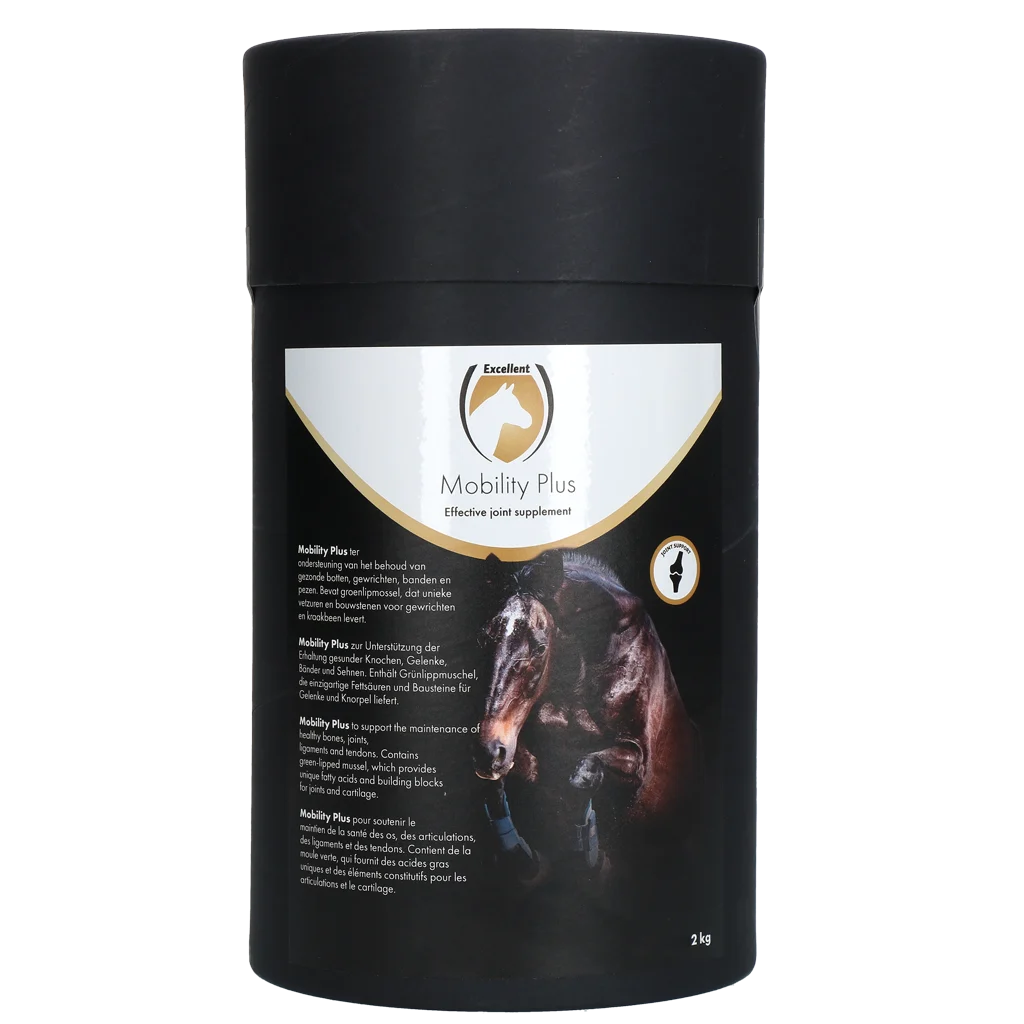 Integratore articolare per cavalli con MSM e glucosamina, 2 kg – Excellent Horse Mobility Plus - immagine 1
