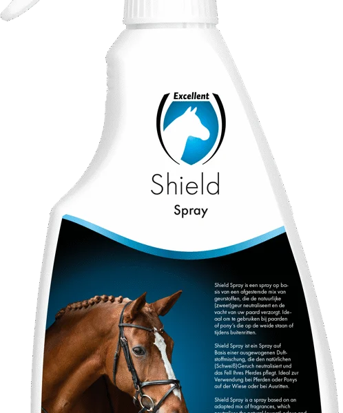 Spray neutralizzante degli odori per cavalli con profumazione, 500 ml – Excellent Horse Shield Spray