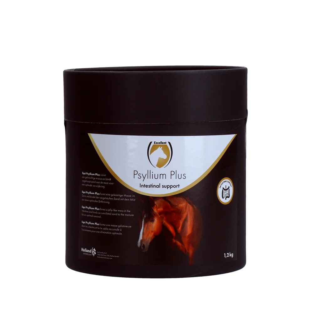 Integratore di psillio per cavalli, 1,2 kg – Excellent Horse Psyllium Plus - immagine 1