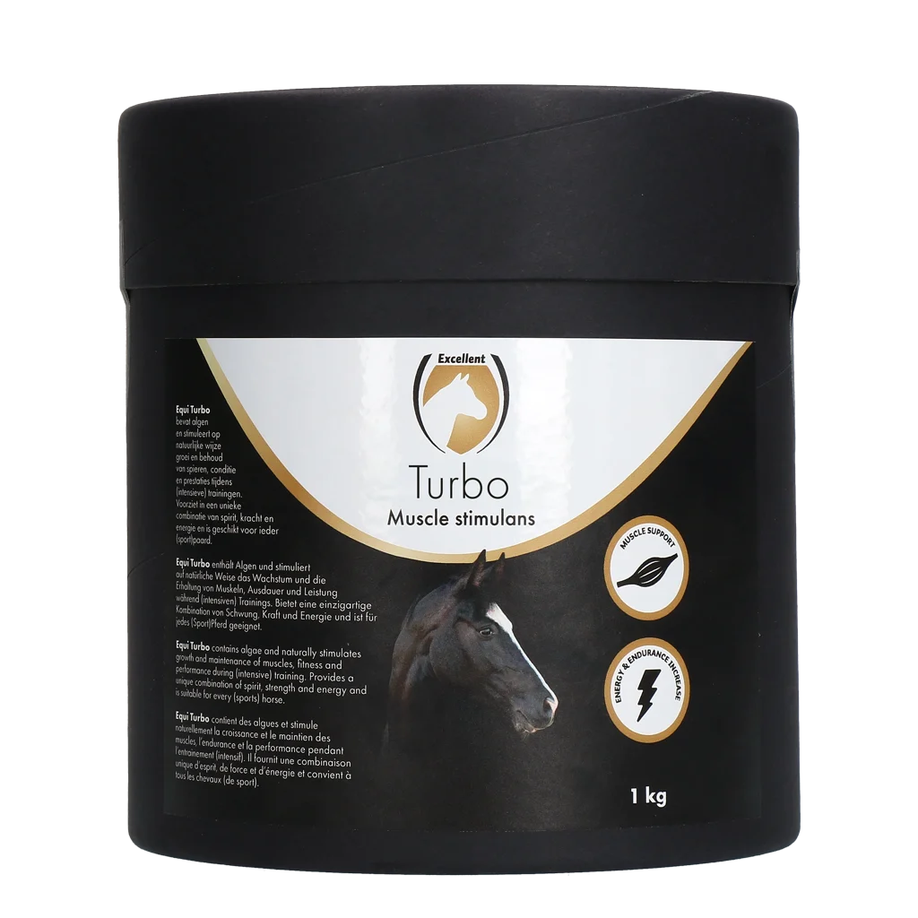 Integratore muscolare per cavalli con alghe, 1 kg – Excellent Horse Turbo - immagine 1
