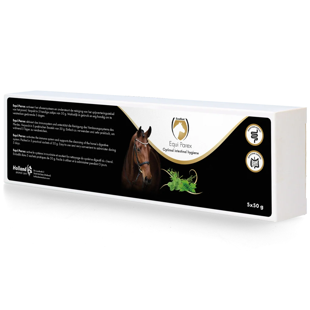 Integratore a base di erbe per cavalli, 5 x 50 g – Excellent Horse Parex - immagine 1