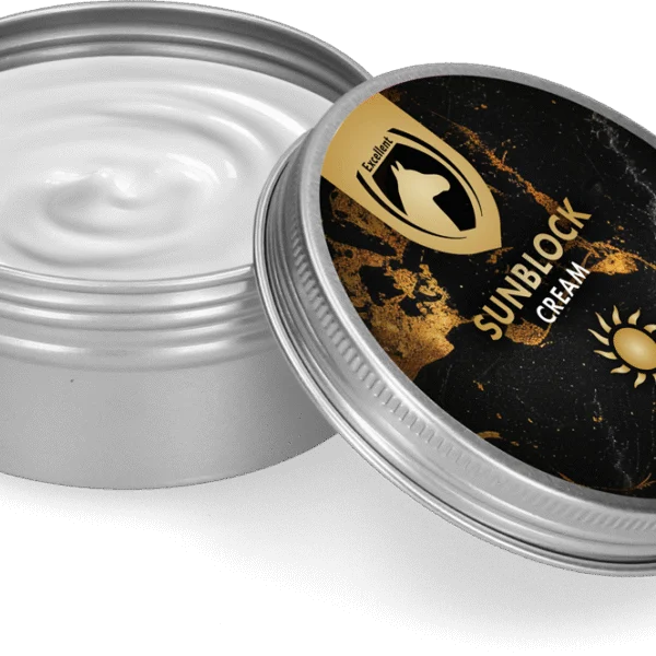 Crema solare per cavalli e pony, 150 g – Excellent Horse Sunblock Cream SPF 30