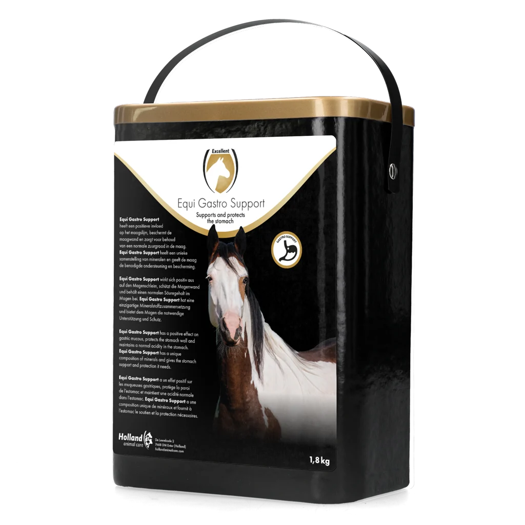 Integratore per lo stomaco dei cavalli, 1,8 kg – Excellent Horse Gastro Support - immagine 1