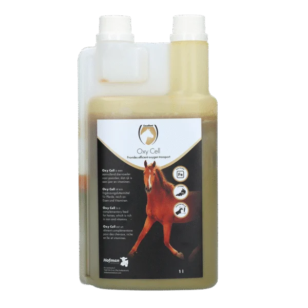Integratore di ferro per cavalli con vitamine e minerali, 1 l – Excellent Horse Oxy Cell
