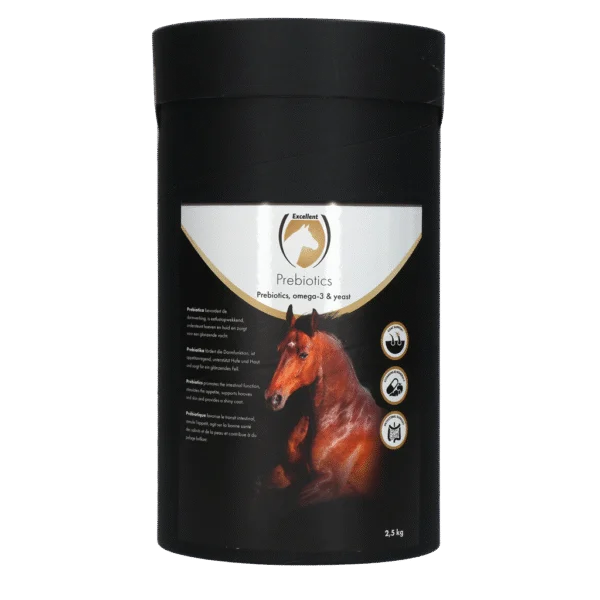 Prebiotici per cavalli con Omega 3 e lievito, 2,5 kg – Excellent Horse Prebiotics