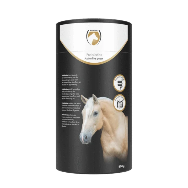 Probiotici in polvere per cavalli, 600 g – Excellent Horse Probiotics