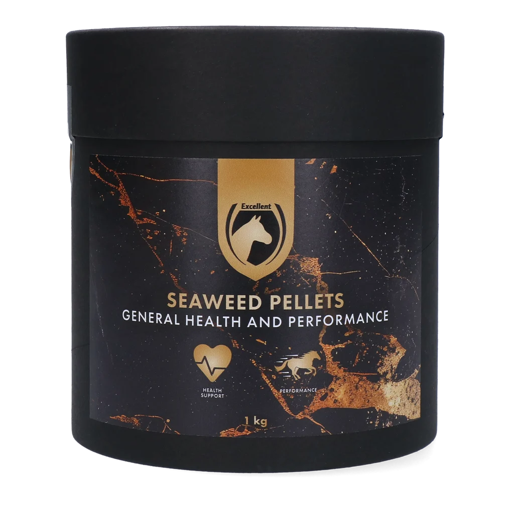Pellet di alghe marine con minerali per cavalli, 1 kg – Excellent Horse Seaweed Pellets - immagine 1