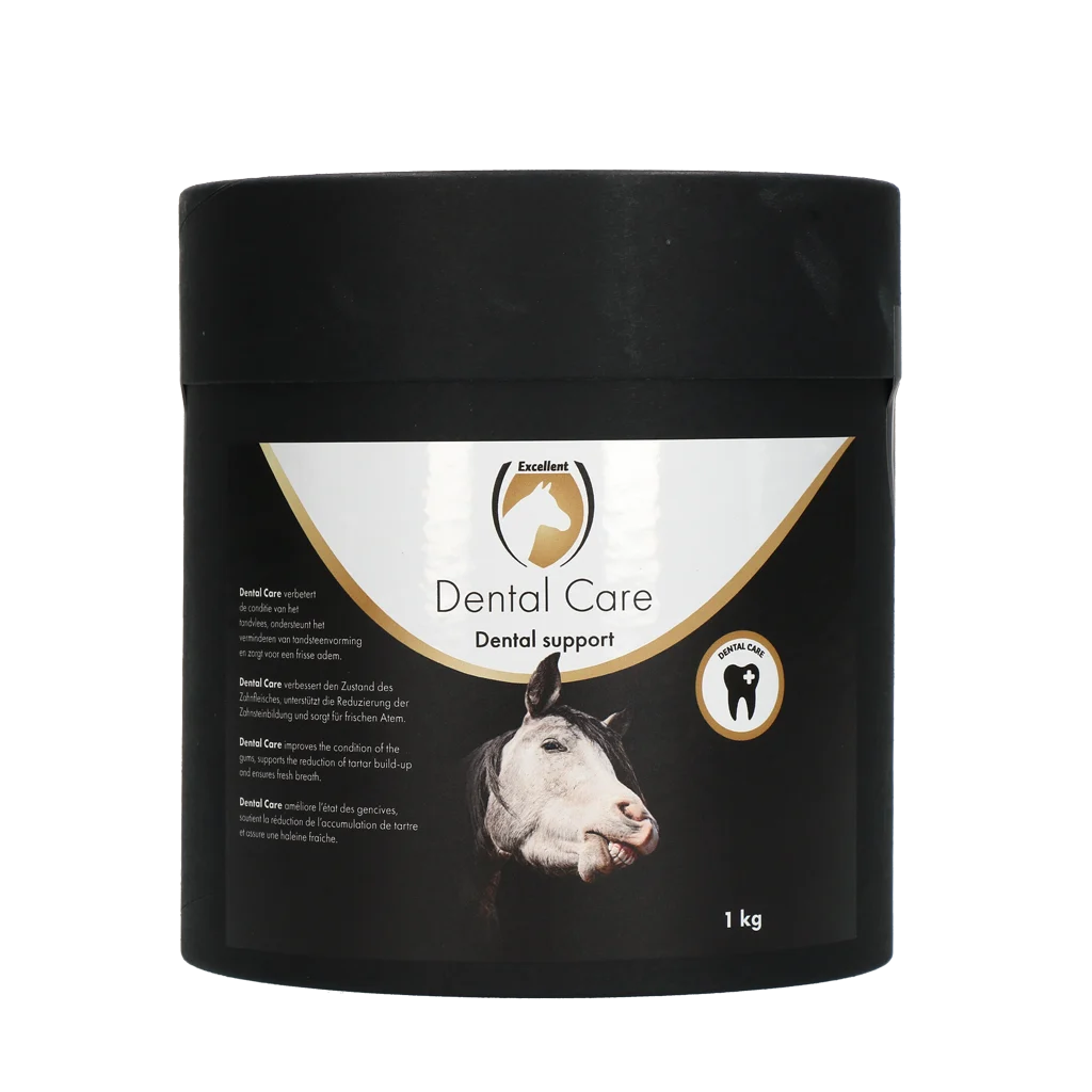 Integratore per l’igiene orale dei cavalli con verdure ed erbe essiccate, 1 kg – Excellent Horse Dental Care - immagine 1