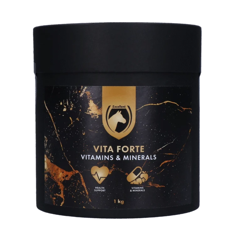 Integratore vitaminico e minerale per cavalli, 1 kg – Excellent Horse Vita Forte