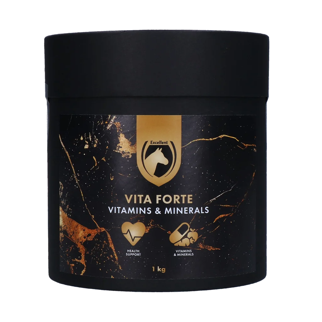 Integratore vitaminico e minerale per cavalli, 1 kg – Excellent Horse Vita Forte - immagine 1