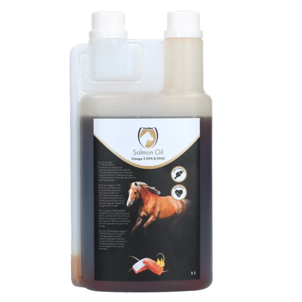 Olio di salmone per cavalli con Omega 3, 1 l – Excellent Horse Salmon Oil