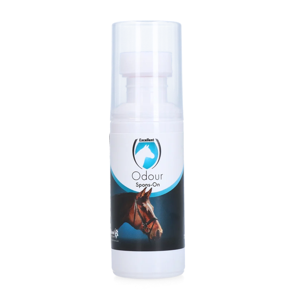 Spugna neutralizzante degli odori per cavalli con oli essenziali, 75 ml – Excellent Horse Odour Spons-On - immagine 1