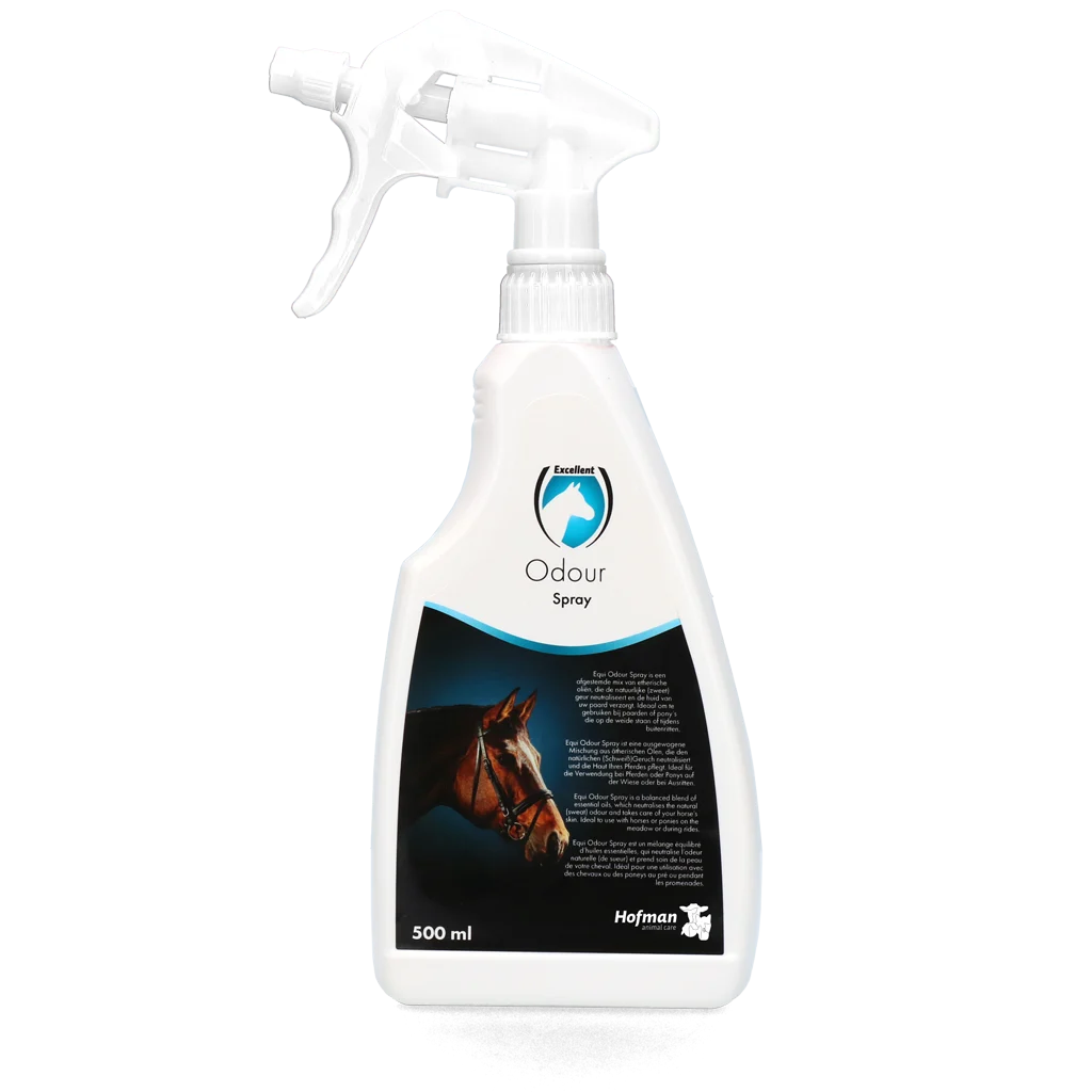 Spray neutralizzante degli odori per cavalli con oli essenziali, 500 ml – Excellent Horse Odour Spray - immagine 1