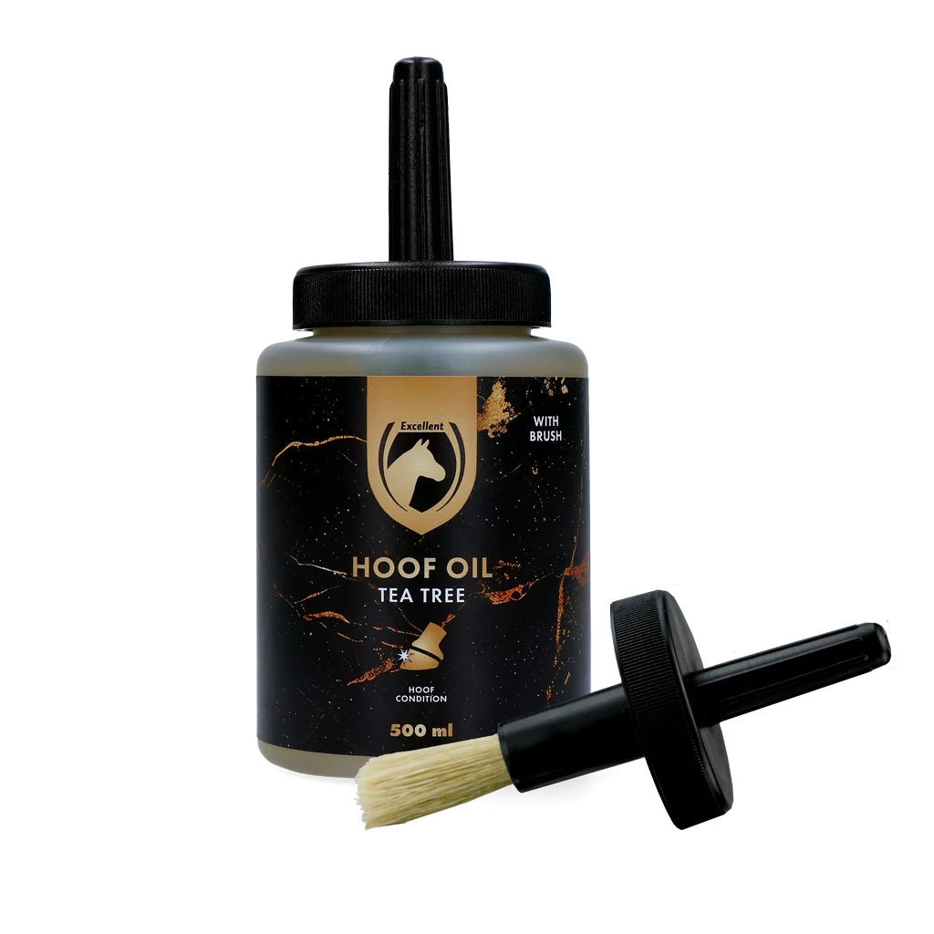 EQUI0026G.png Olio per zoccoli con Tea Tree e pennello, 500 ml – Excellent Horse Hoof Oil Tea Tree - immagine 1