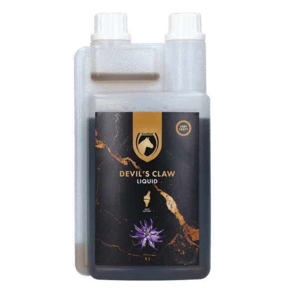Integratore per le articolazioni dei cavalli con estratto di artiglio del diavolo, 1 l – Excellent Horse Devil's Claw Liquid