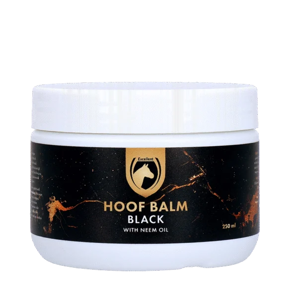 Balsamo per zoccoli con olio di neem, nero – Excellent Horse Hoof Balm met Neem Oil Black