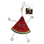 Giocattolo per cavalli a forma di anguria con fruscio, 28 x 31 x 7 cm – Excellent Horse Foodie Friends Watermelon