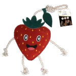 Giocattolo per cavalli a forma di fragola con fruscio, 29 x 24 x 7 cm – Excellent Horse Foodie Friends Strawberry