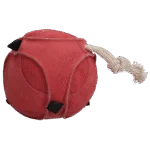 Palla da gioco in camoscio per cavalli con asole elastiche, rosa – Excellent Horse Fun Play Ball