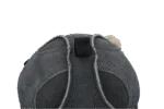 Palla da gioco per cavalli in camoscio con passanti elastici, grigia – Excellent Horse Fun Play Ball - immagine 2