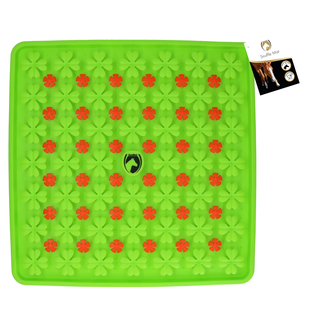 EXCE03001.png Tappeto olfattivo in silicone per cavalli, 50 x 50 cm – Excellent Horse Snuffle Mat - immagine 1