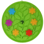 Tappeto olfattivo per cavalli per mangime e snack – Excellent Horse Snuffle Mat Flower Power