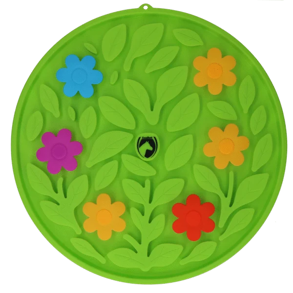 Tappeto olfattivo per cavalli per mangime e snack – Excellent Horse Snuffle Mat Flower Power