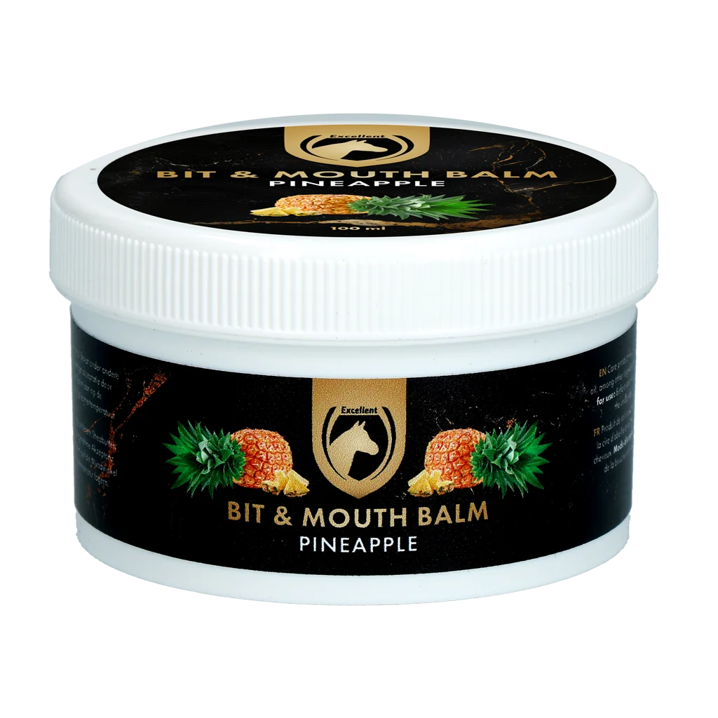 Balsamo per la Bocca dei Cavalli, Ananas, 100 ml – Excellent Horse Bit & Mouth Balm - immagine 1