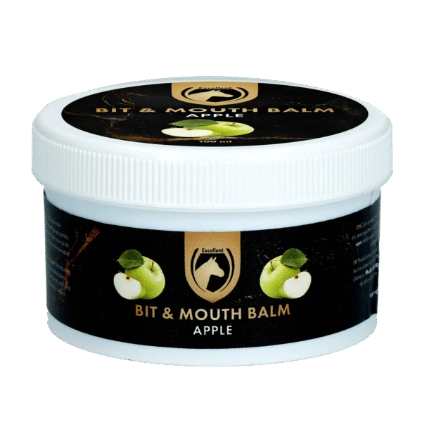Balsamo per la bocca dei cavalli, mela, 100 ml – Excellent Horse Bit & Mouth Balm