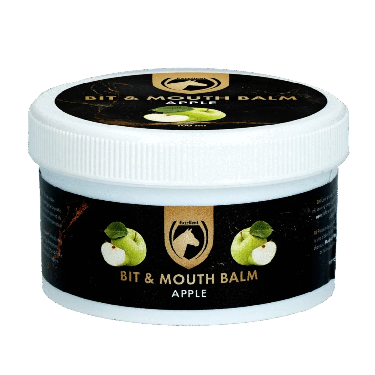 Balsamo per la bocca dei cavalli, mela, 100 ml – Excellent Horse Bit & Mouth Balm