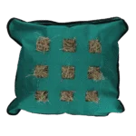 Sacco per fieno per cavalli, quadrato, petrolio, 62 x 55 cm – Excellent Horse Hay Pillow Slow Feeder