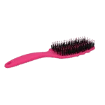Spazzola districante per criniera con setole di cinghiale, rosa – Excellent Horse Wave Brush - immagine 3