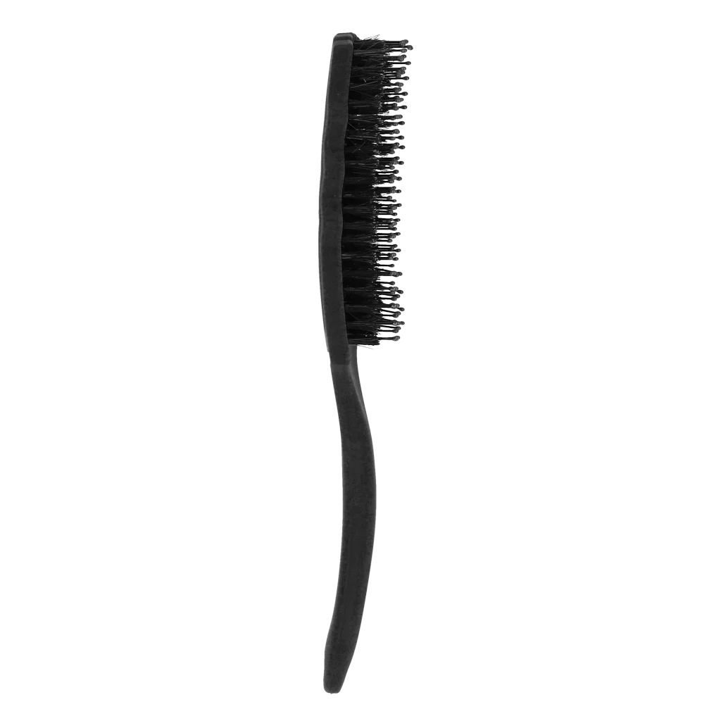 Spazzola districante per criniera con setole di cinghiale, nera – Excellent Horse Wave Brush - immagine 2