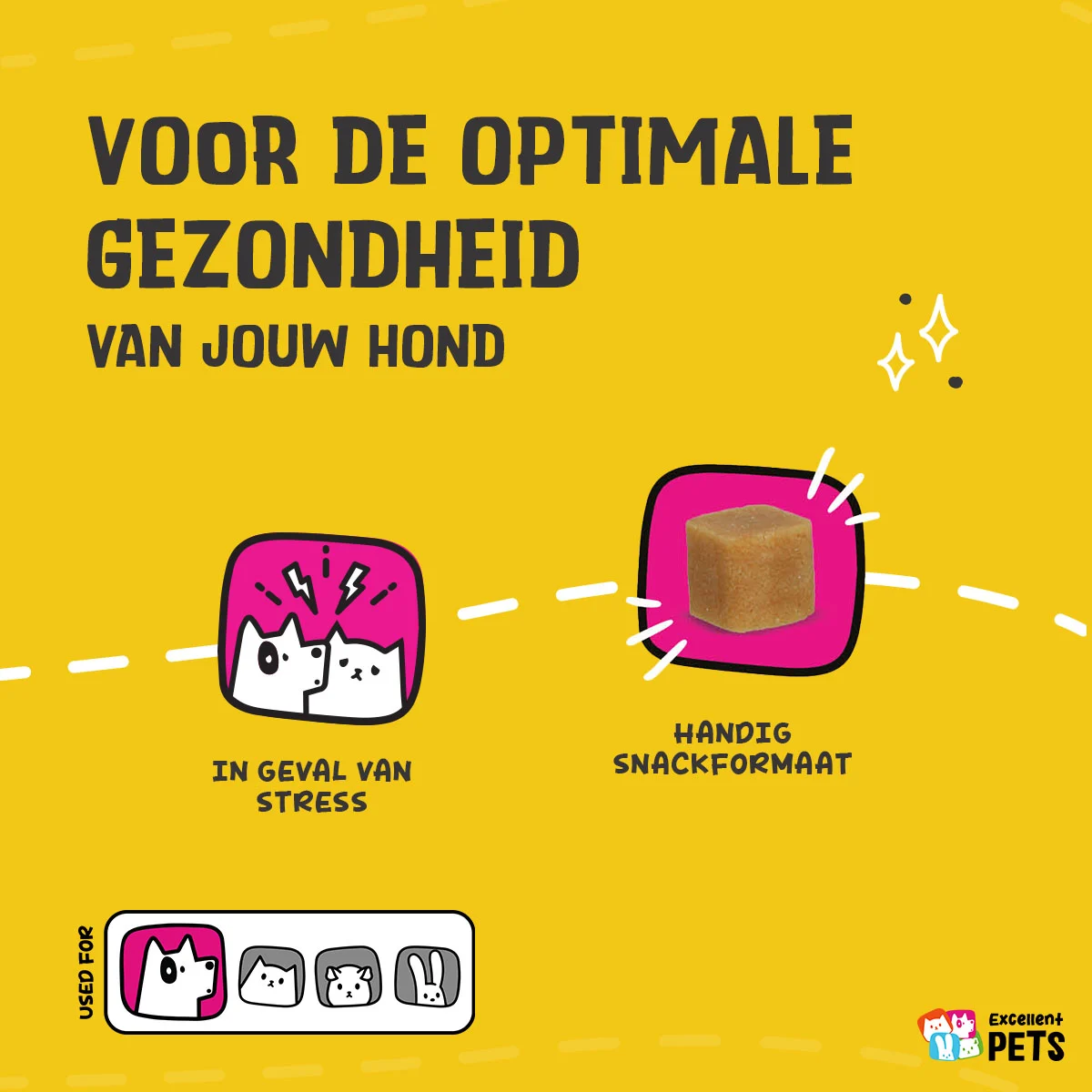 Snack morbidi da masticare per cani nei momenti di stress, 120 pezzi – Excellent Pets No Stress Soft Chews - immagine 5