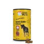 Snack integrativi per cani con prebiotici e probiotici, 60 pezzi – Excellent Pets Gland Guard Soft Chews