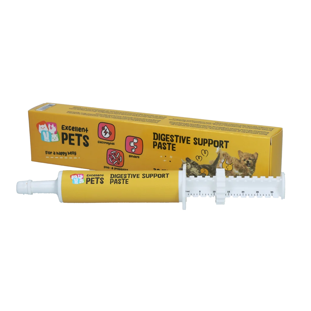 Pasta digestiva per animali domestici con elettroliti, 30 ml – Excellent Pets Digestive Support - immagine 1