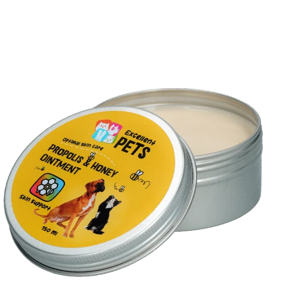 Unguento per la pelle con propoli e miele, 150 ml – Excellent Pets Propolis & Honey Ointment